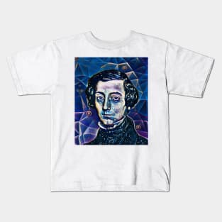 Alexis de Tocqueville Portrait | Alexis de Tocqueville Artwork 5 Kids T-Shirt